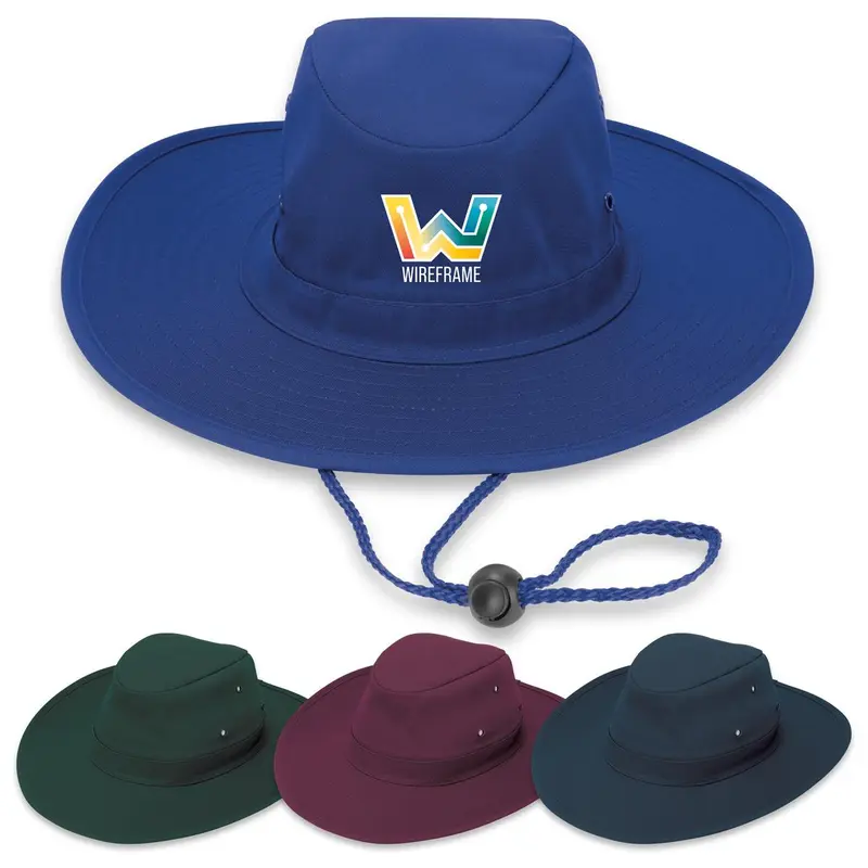 Poly Viscose Slouch Hat – Bucket & Sun Hats – available in blue, green, purple, red colours