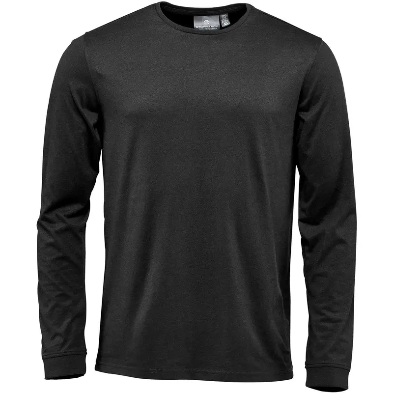 Men's Torcello L/S Tee – T Shirts – available in black, grey, white colours