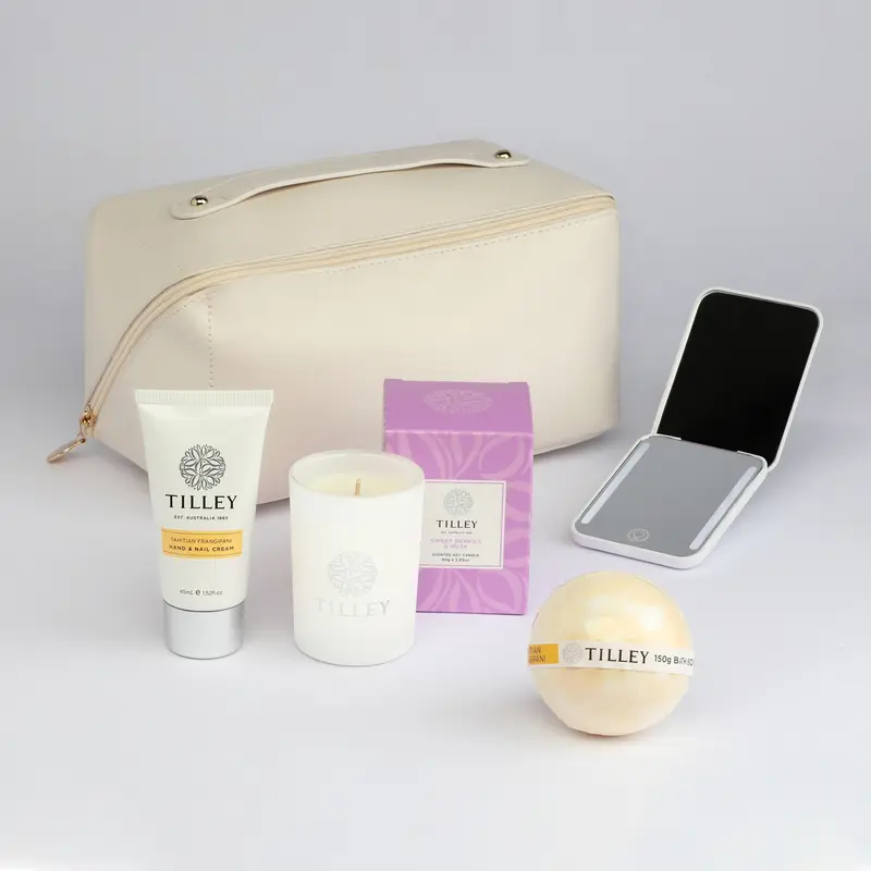 The Little Luxuries – Gift Sets – available in beige, black, brown colours