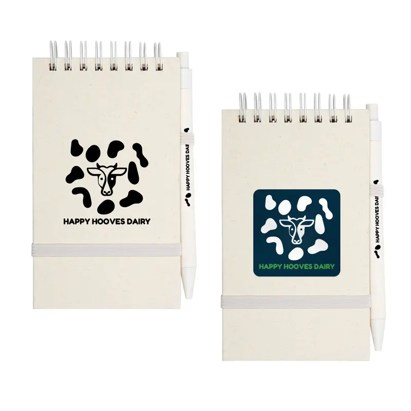 Milko Notepad With Pen – Notebooks – available in white colour