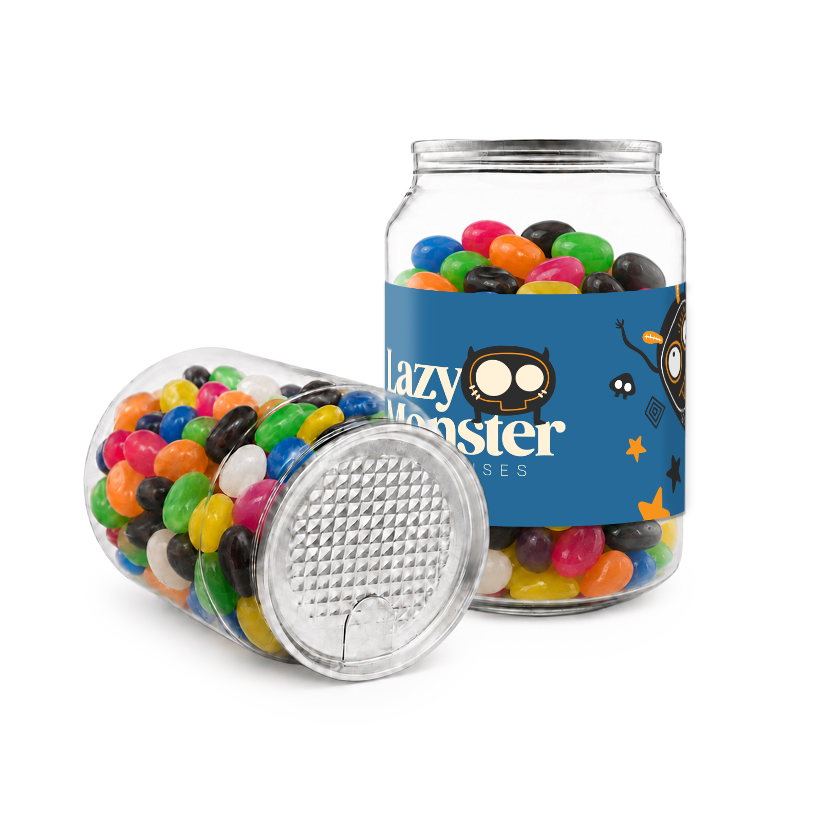 Assorted Jelly Beans in Clear Can 210g – Cooler Bags – Logo Line – available in Clear Can – photo 1 of 12