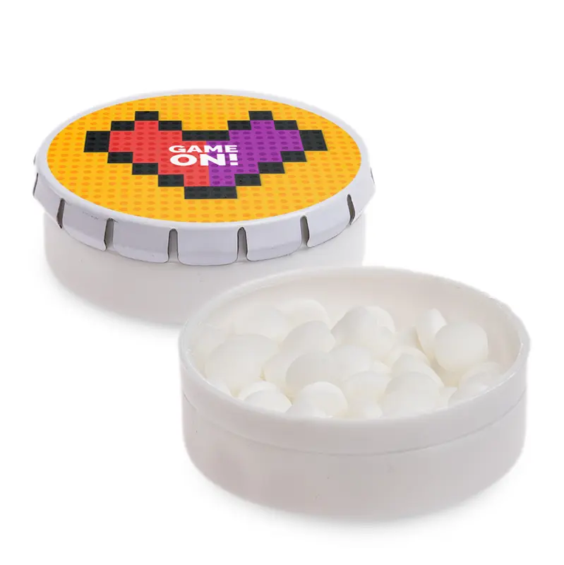 Click It Mint Tins – Mints – available in white colour