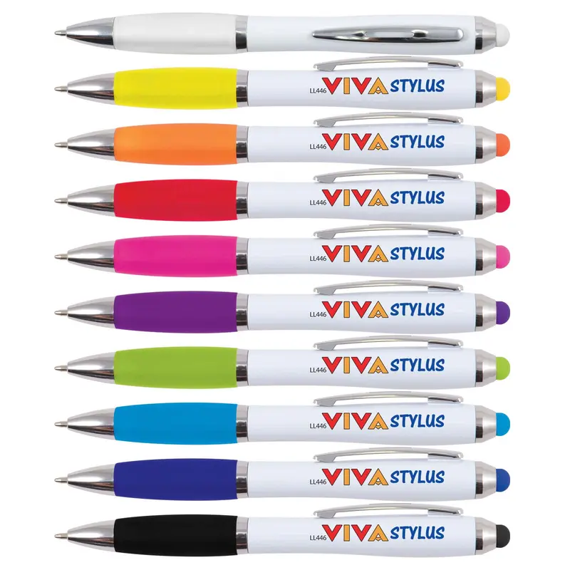 Viva Stylus Pen – Stylus Pens – available in black, blue, green, orange colours and 5 more