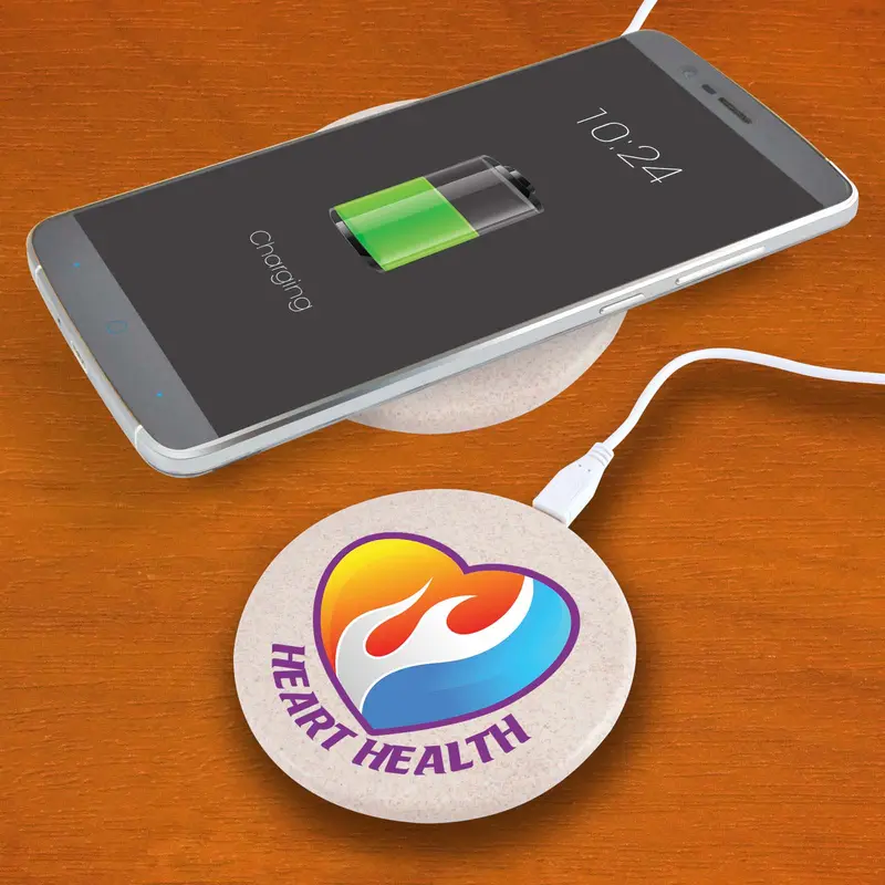 Solstice Eco Wireless Charger – Wireless Chargers – available in beige colour