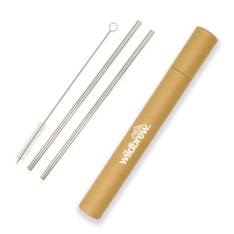 Evergreen Straw Set – Misc Drinkware – available in beige colour