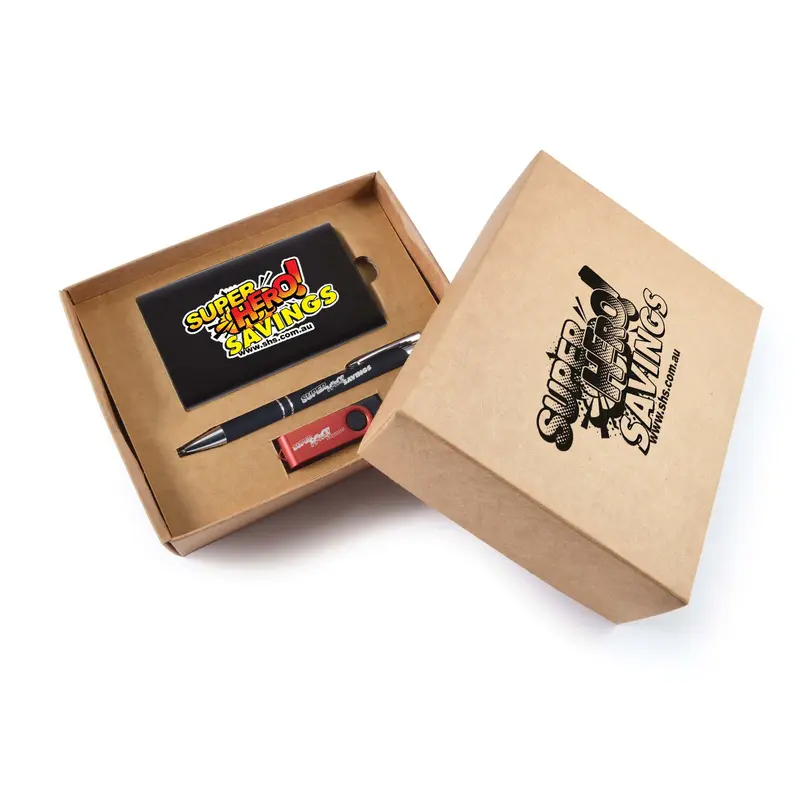 Quay Cardboard Gift Set – Gift Sets – available in black, blue, green, orange colours and 4 more