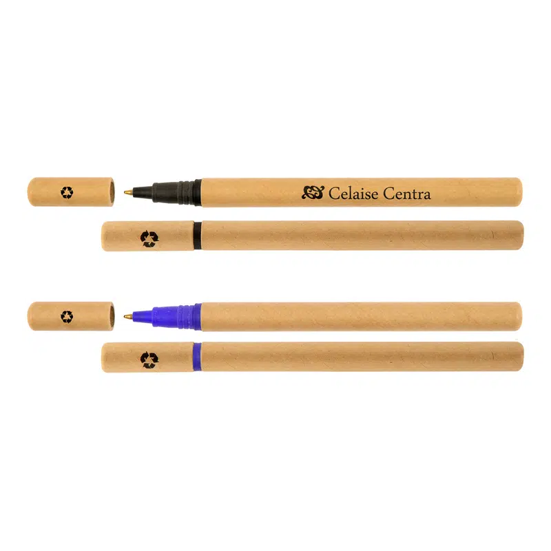 Stratos Cardboard Pen – Novelty Pens – available in beige colour