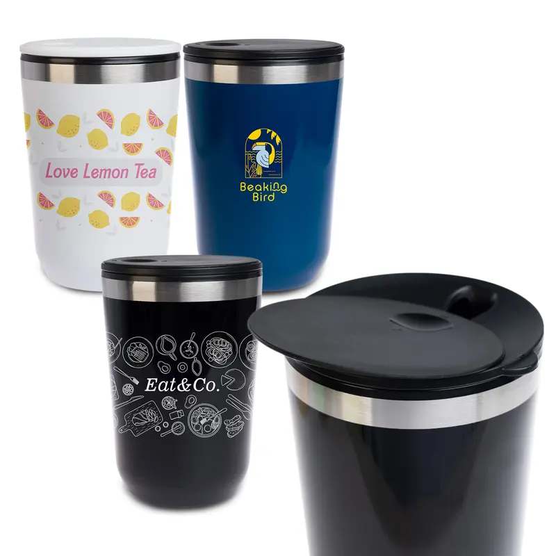 Rizz Coffee Cup – Reusable Coffee Cups – available in black, blue, white colours