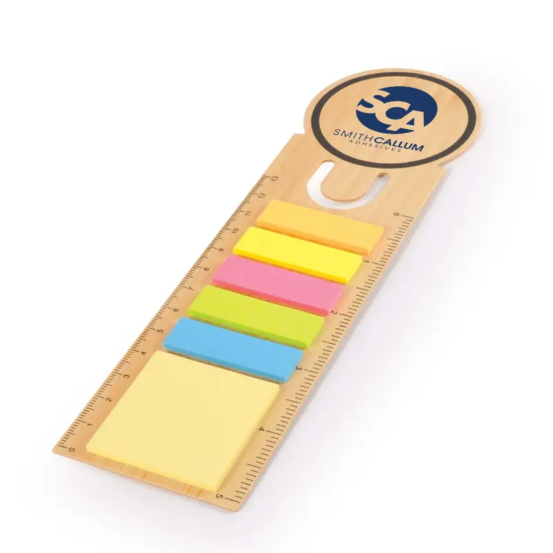 Circle Bamboo Bookmark – Notepads – available in brown colour