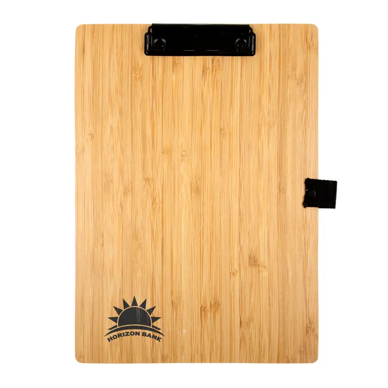 Bamboo A4 Clipboard – Desk Accessories – available in brown colour