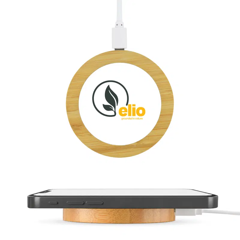 Bamboo Ranger Fast Wireless Charger – Wireless Chargers – available in brown colour
