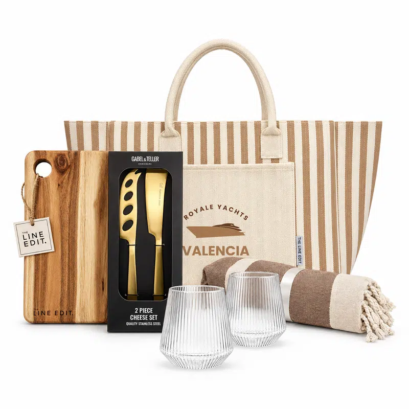 The Weekend Edit – Gift Sets – available in beige, black, blue colours