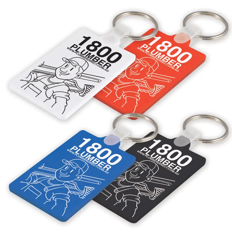 Villa Keytag – Keyrings – available in blue, red, white colours