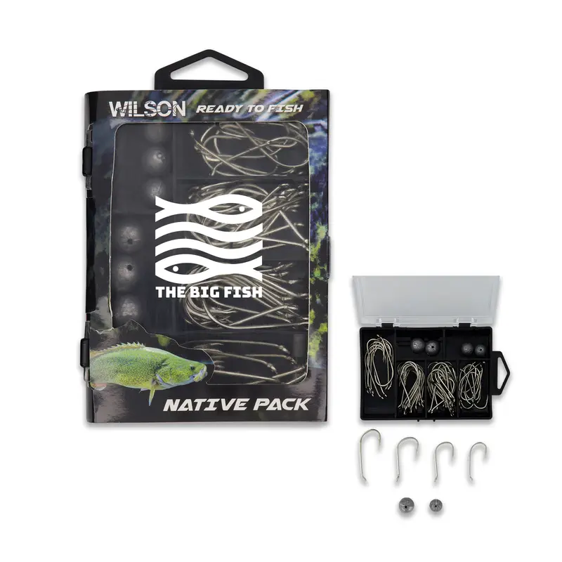 Wilson Fishing Tackle Kit – General Tools – available in black colour