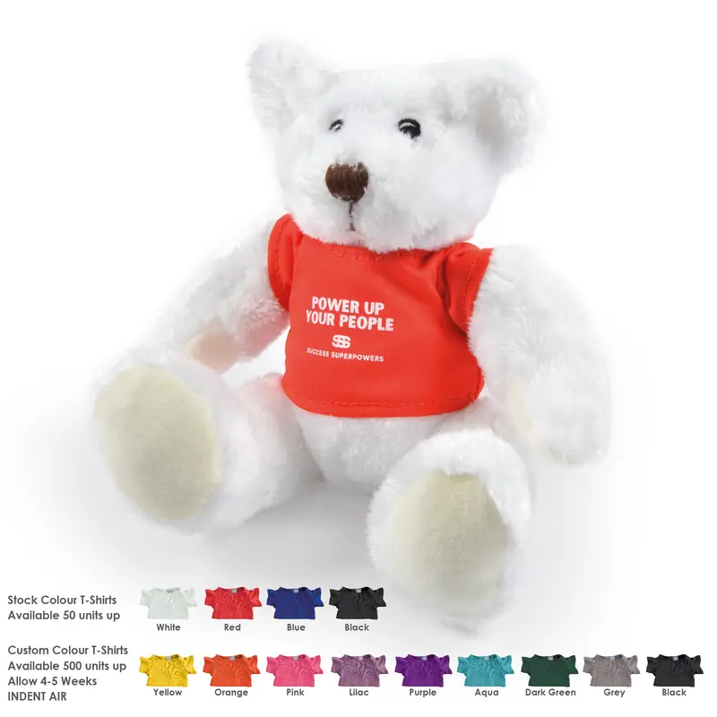 Frosty Plush Teddy Bear – Soft Toys – available in black, blue, green, grey colours and 7 more