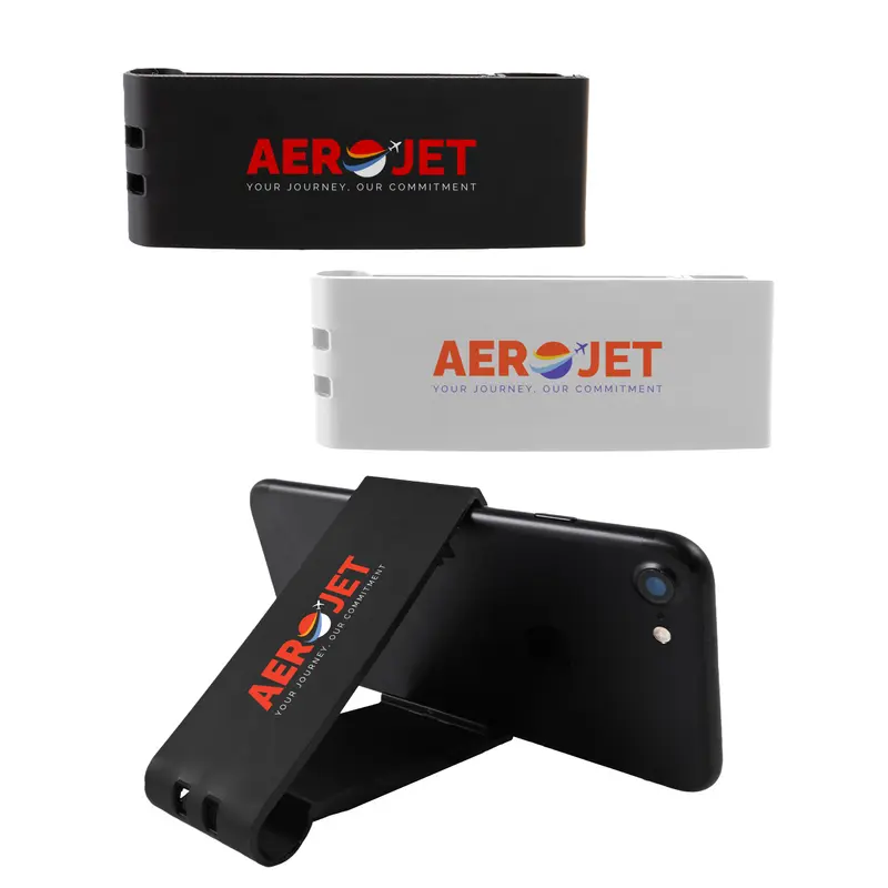 Grip Clip Phone Stand – Phone Stands – available in black, white colours