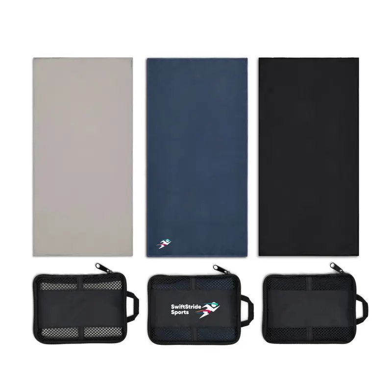 Vision Sports Towel – Towels – available in black, blue, grey colours