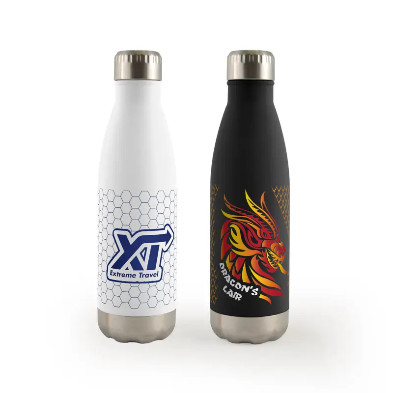 Soda Elegant Vacuum Bottle – Drink Bottles – available in black, white colours