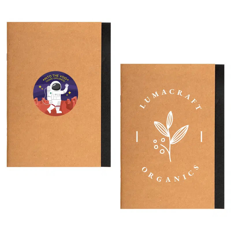 Tourist A5 Notebook – Notebooks – available in beige colour