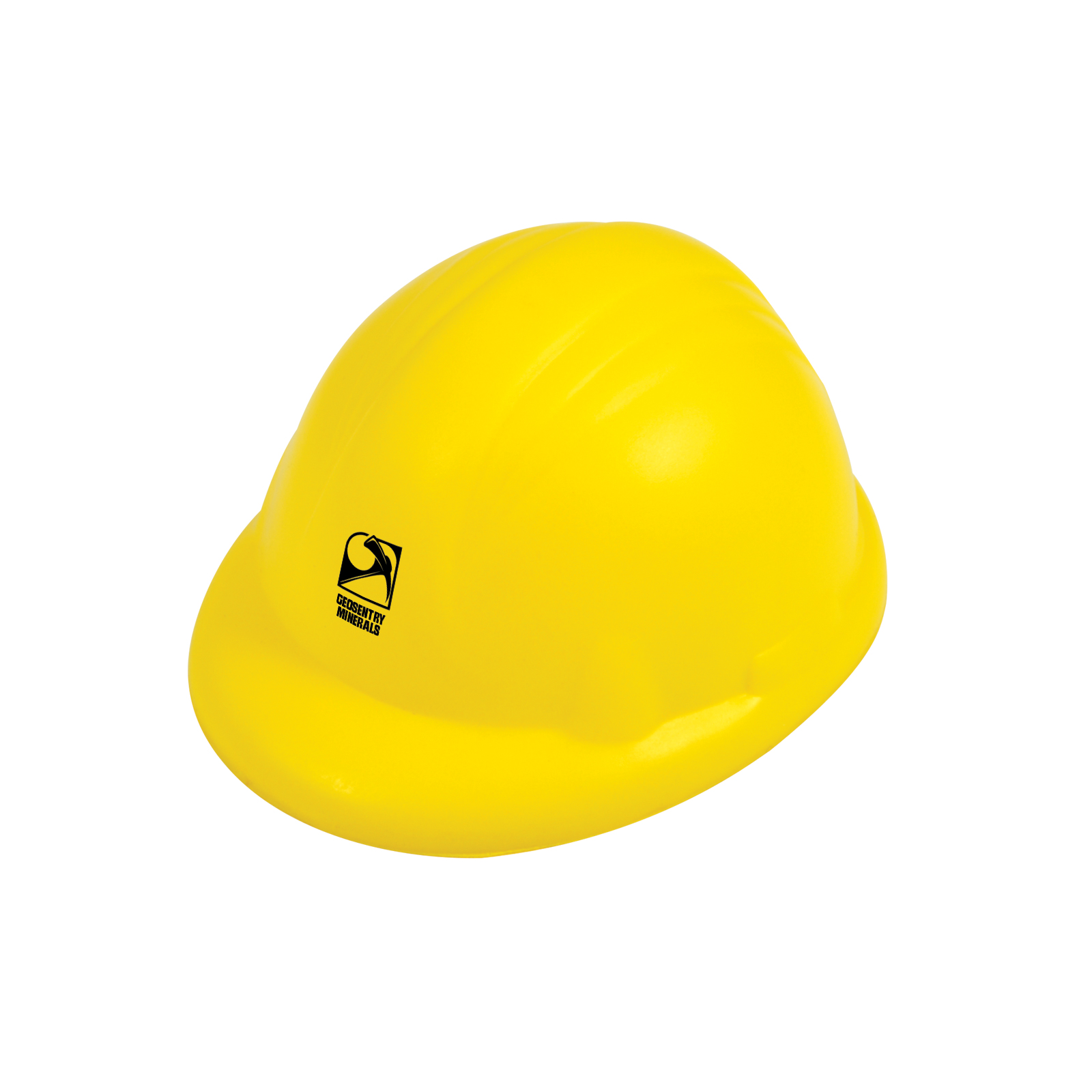 Hard Hat Stress Reliever – Stress Shapes – Logo Line – available in Yellow – photo 1 of 3