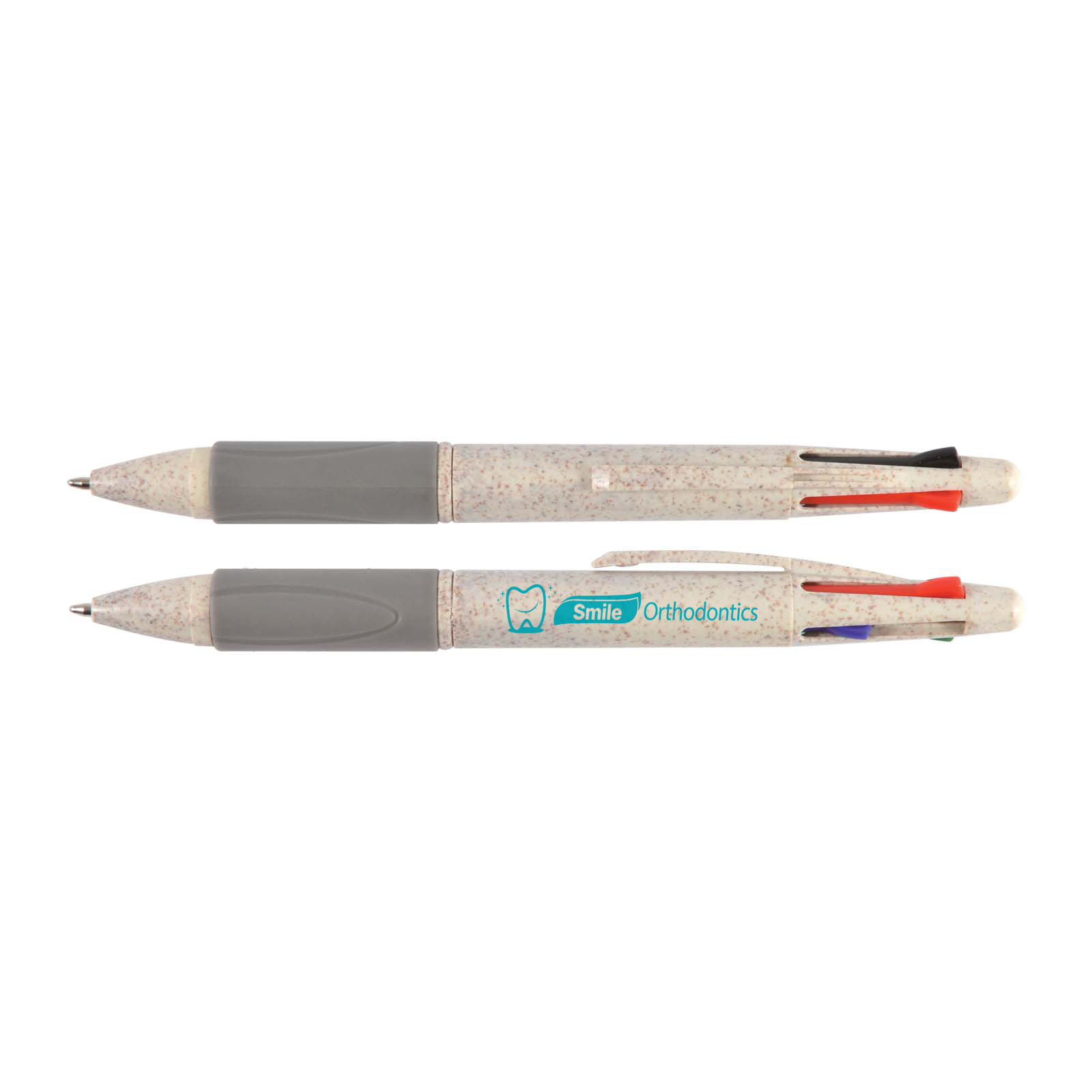 Supra 4 Colour Pen – Misc Pens – Logo Line – available in Wheat Fibre – photo 1 of 7