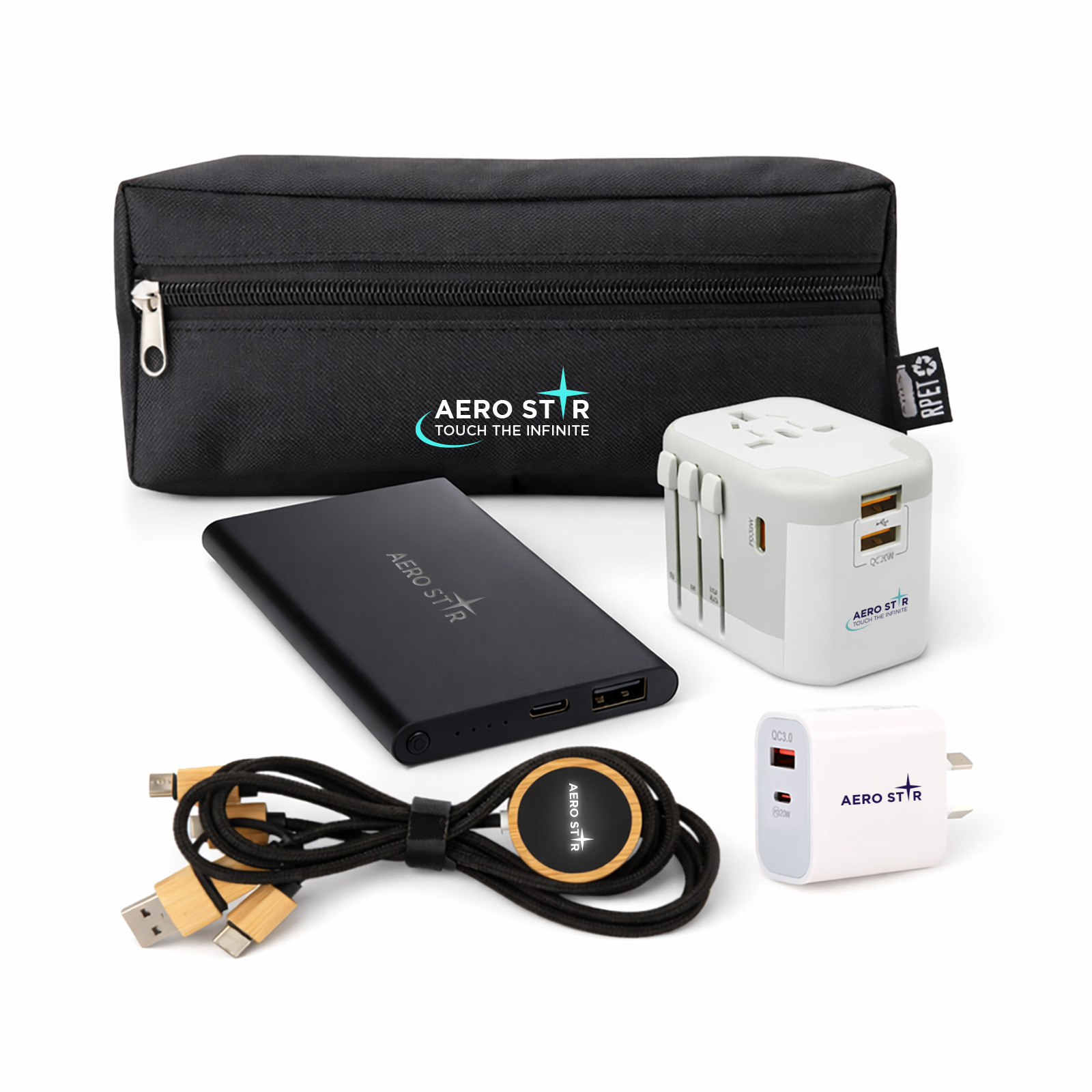 Tech Pack Executive – Gift Sets – Logo Line – available in Case: White, Orange, Power Bank: Black, Red and 3 more – photo 1 of 25
