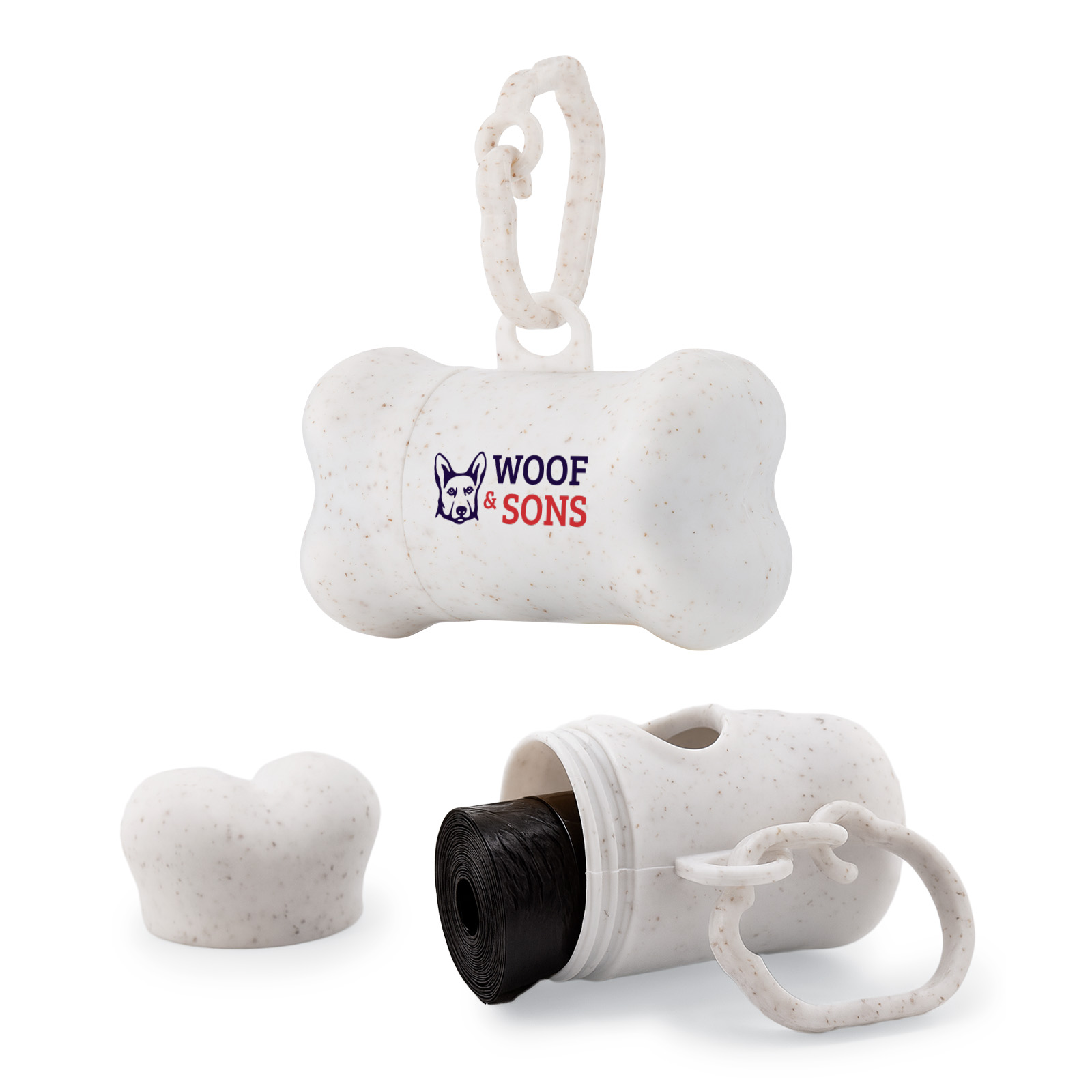 Bone Dog Waste Bag Dispenser – Pet Accessories – Logo Line – photo 1 of 9