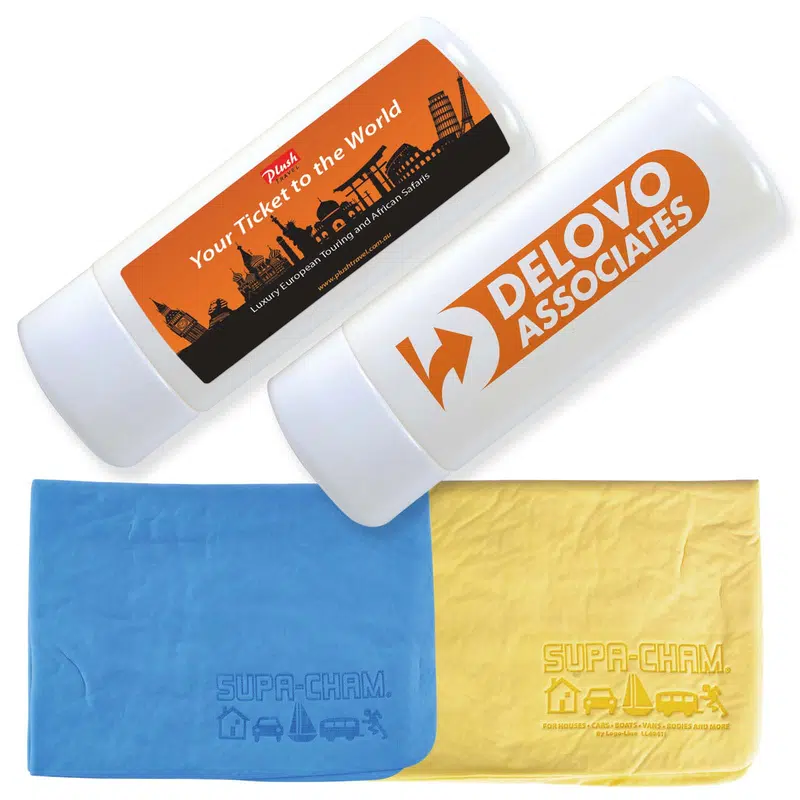 Supa Cham Chamois in Tube – Auto Accessories – available in white colour