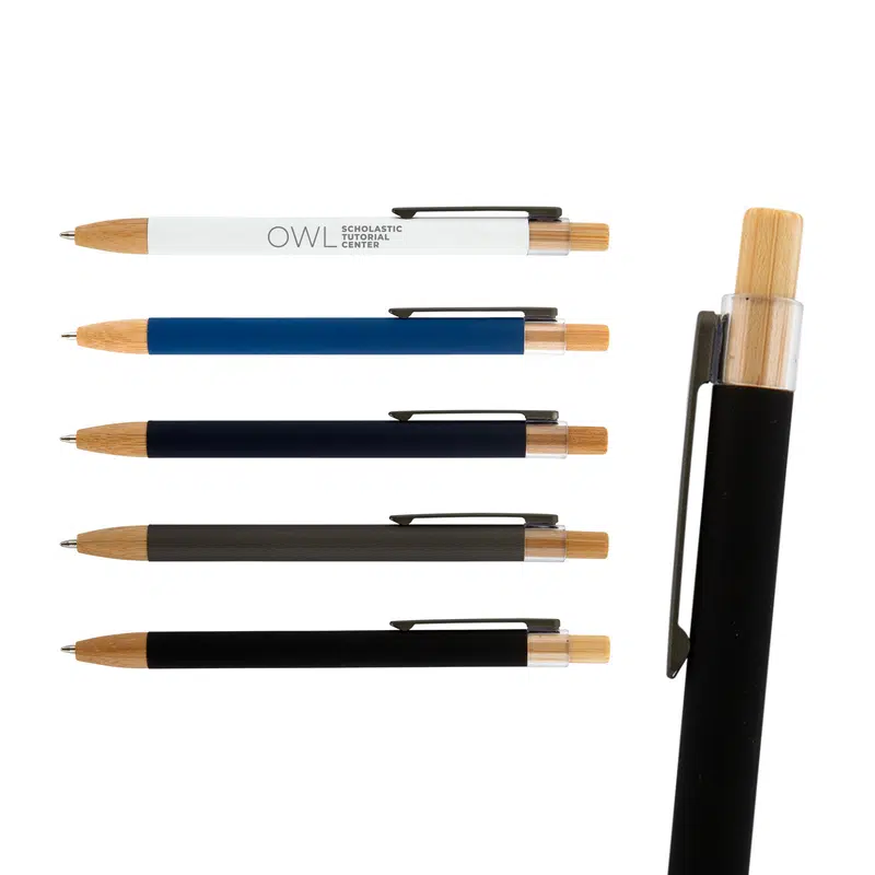 Serenity Aluminium Pen – Metal Pens – available in black, blue, grey, white colours