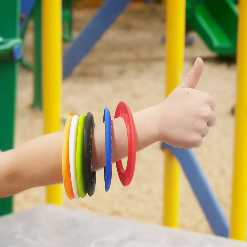 Wrist Disc Silicone Flyer – Games – available in black, blue, green, orange colours and 2 more