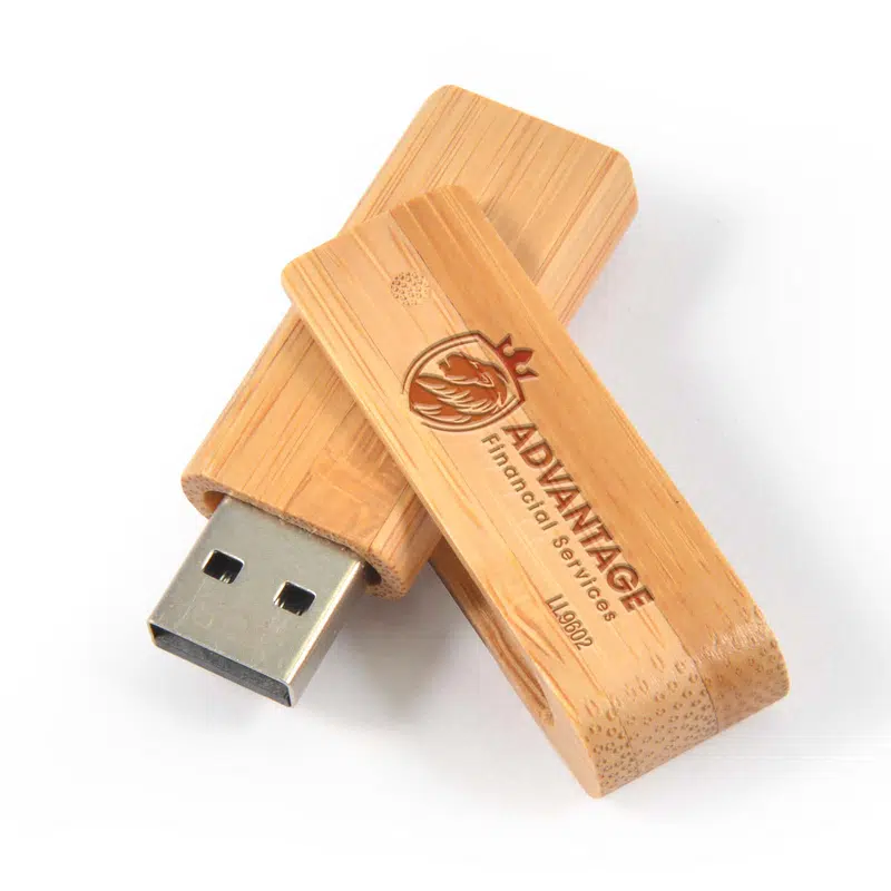 Bamboo USB Flash Drive – USB Drives – available in brown colour