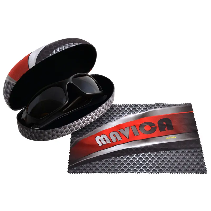 Hard Sunglasses Case with Lens Cloth – Cleaning Cloths – available in multi colour