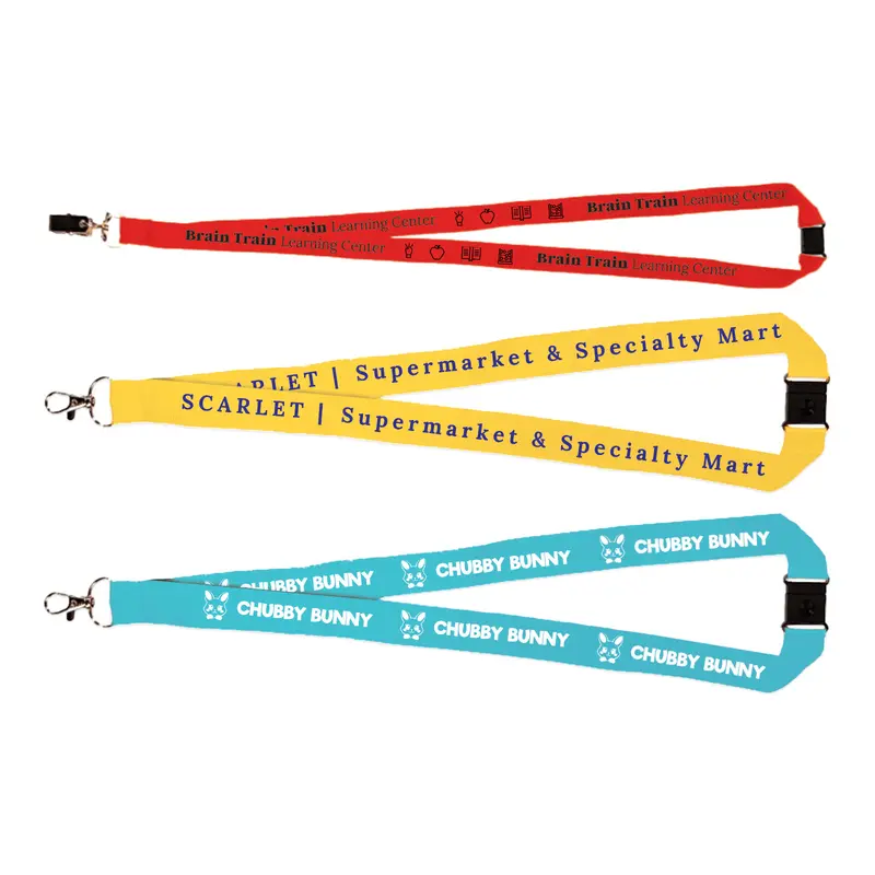 Artemis Woven Lanyard – Lanyards – available in black, blue, green, orange colours and 4 more