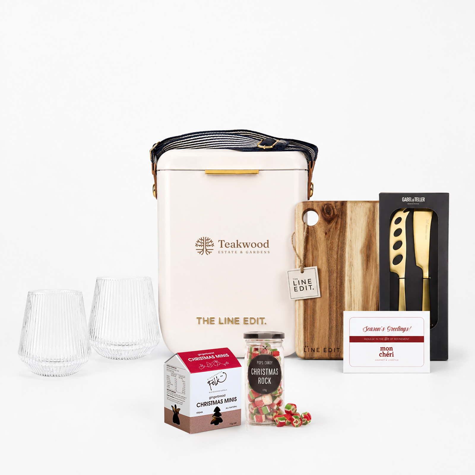 The Festive Edit Gift Set – Gift Sets – available in beige, blue, grey colours
