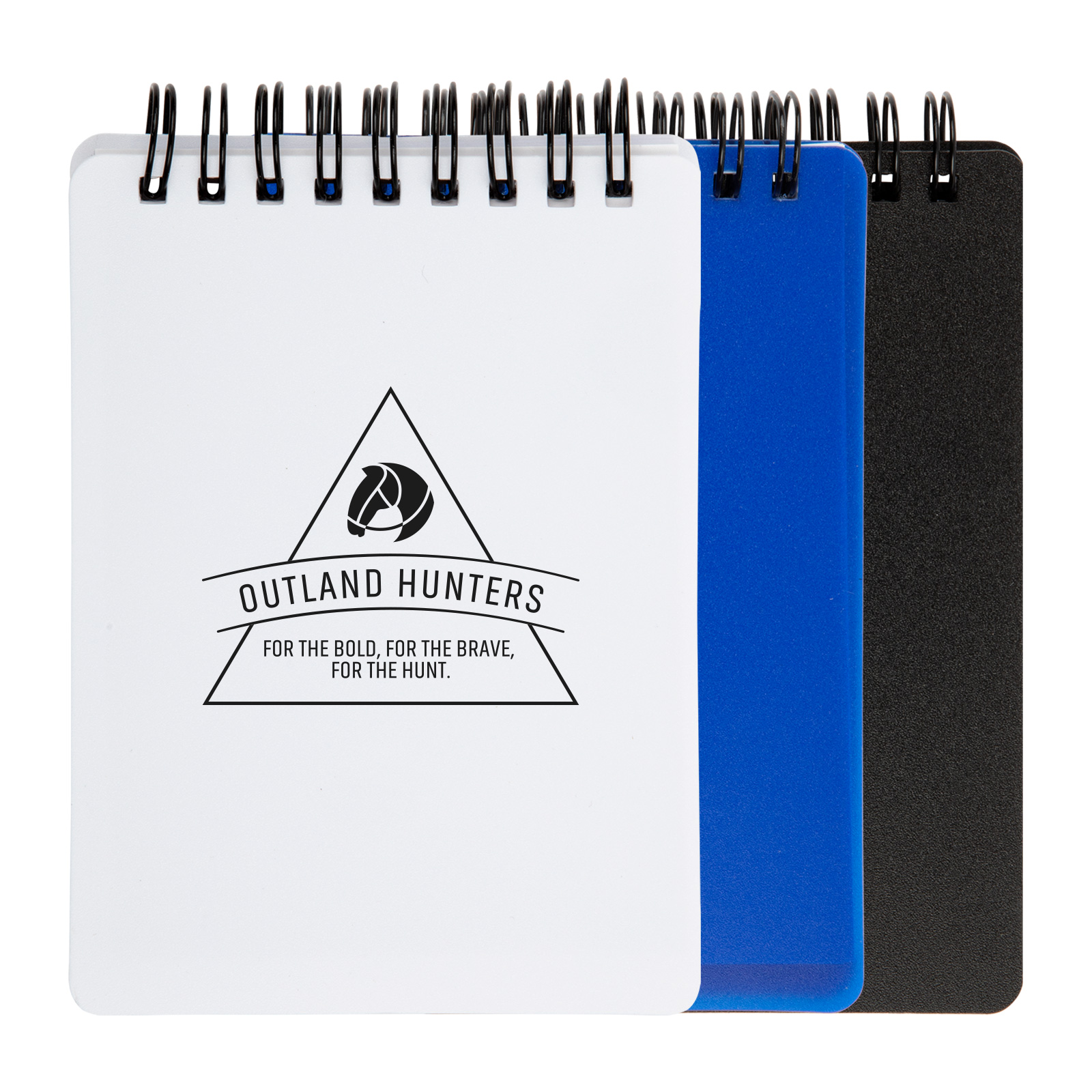 Sparky Pocket Notebook – Notebooks – Logo Line – available in Black, Blue, White – photo 1 of 7