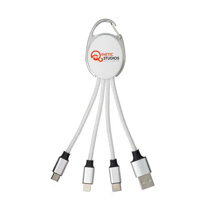 Boston Charger Cable – Charging Cables – available in white colour
