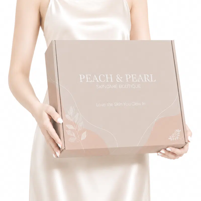 Custom Box with Locking Lid 360 x 305 x 105mm – Gift Sets – available in beige colour