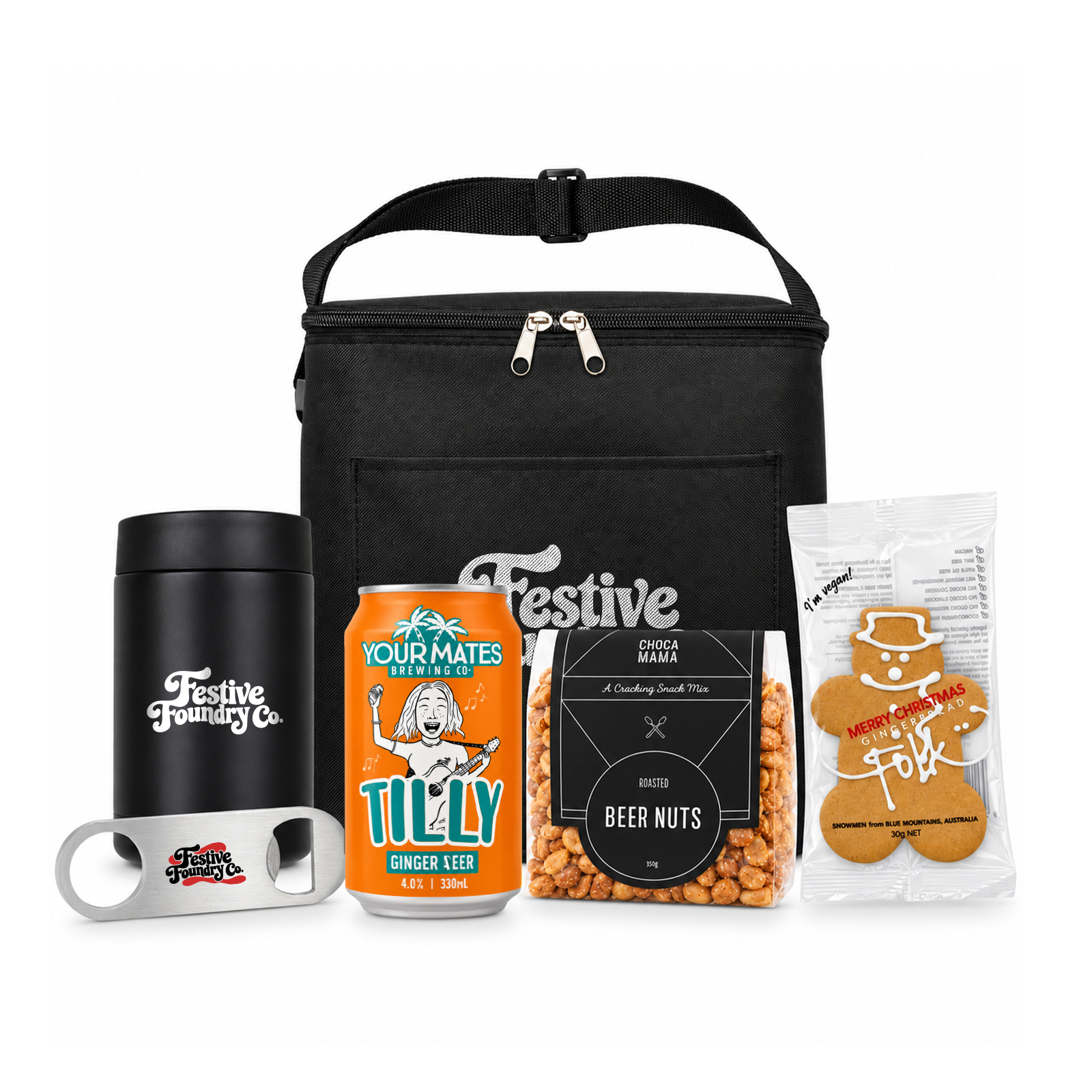 The Knock Off for Christmas Pack – Cooler Bags – available in black, blue, green, orange colours and 3 more