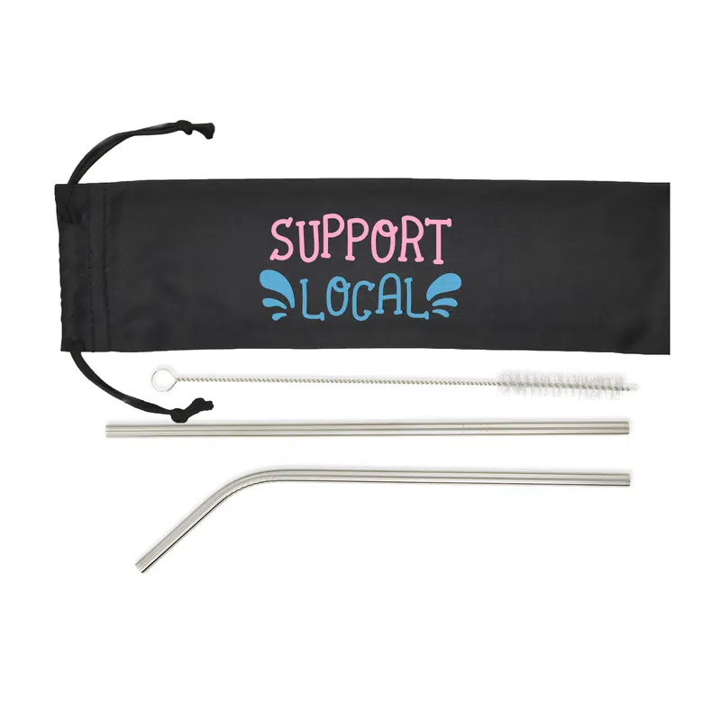 Fizz Straw Set – Misc Drinkware – available in black colour
