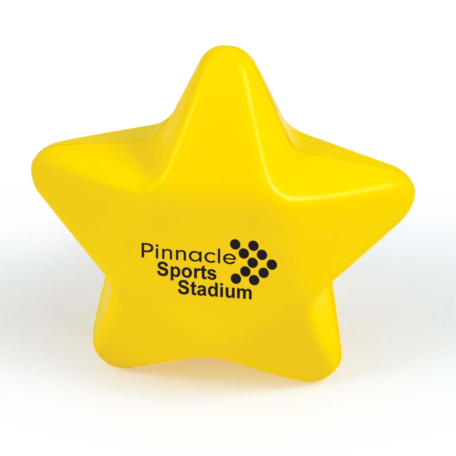 Star Stress Reliever – Stress Shapes – Logo Line – available in Yellow – photo 1 of 2
