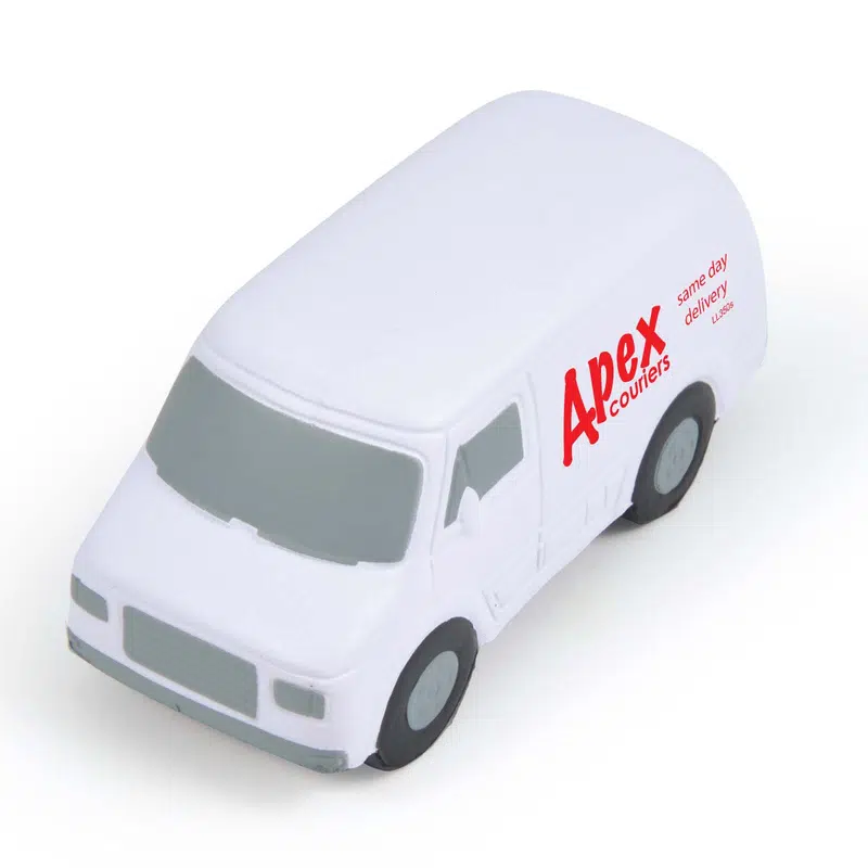 Transit Van Stress Reliever – Stress Shapes – available in white colour