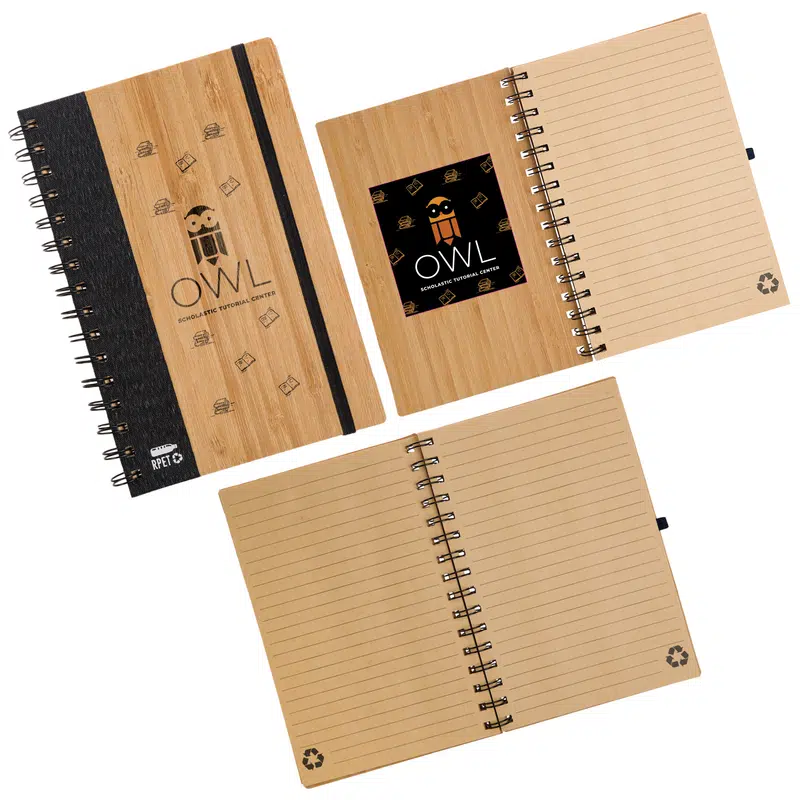 Pacifica Spiral A5 Notebook – Notebooks – available in black colour