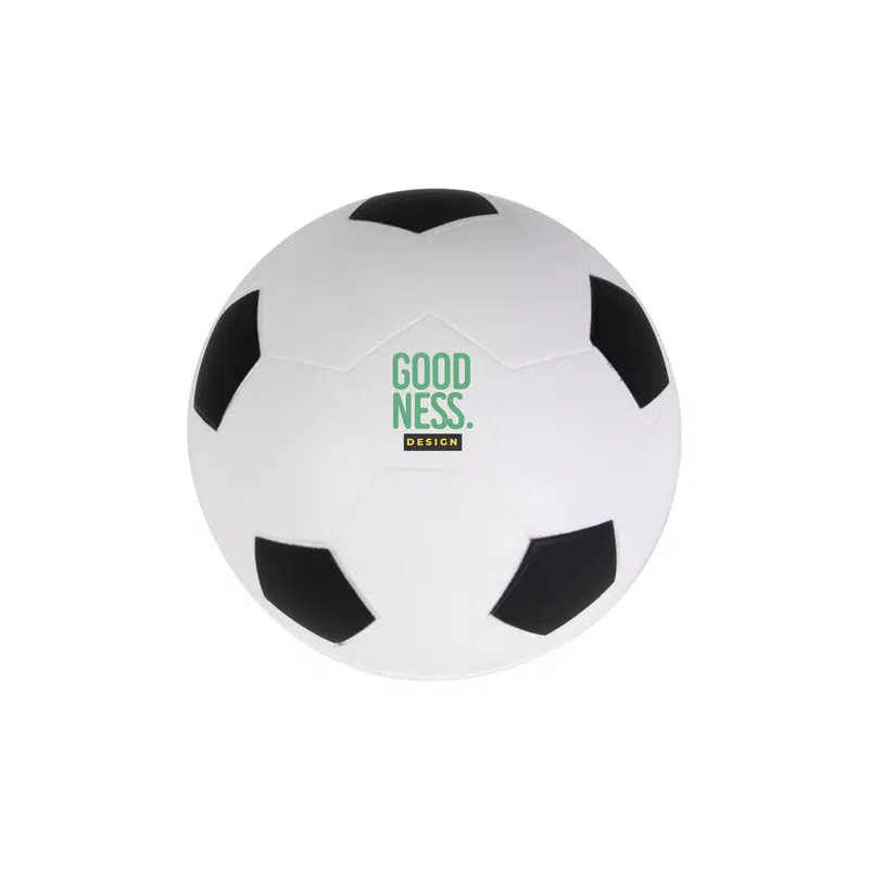 Soccer Ball Stress Reliever – Stress Shapes – available in white colour