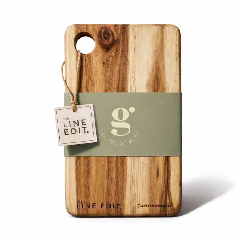 The Line Edit Acacia Serving Board – Cheese Boards – available in brown colour