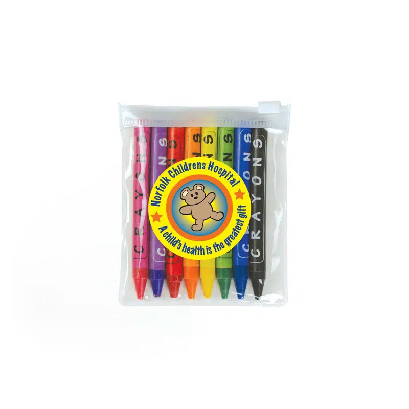 Louvre Crayons in PVC Zipper Pouch – Crayons & Colouring Sets