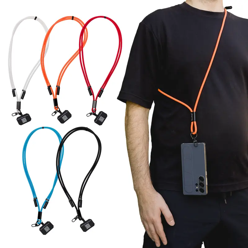 Trip Phone Lanyard – Tech Accessories – available in black, blue, orange, red colours and 1 more