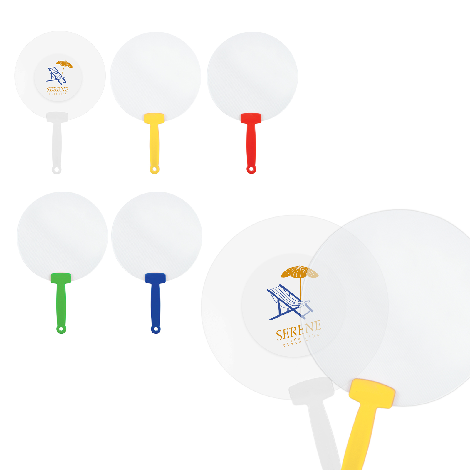 Blast Fan – Fans – Logo Line – available in Blue/Clear, Green/Clear, Red/Clear, White/White and 1 more – photo 1 of 15
