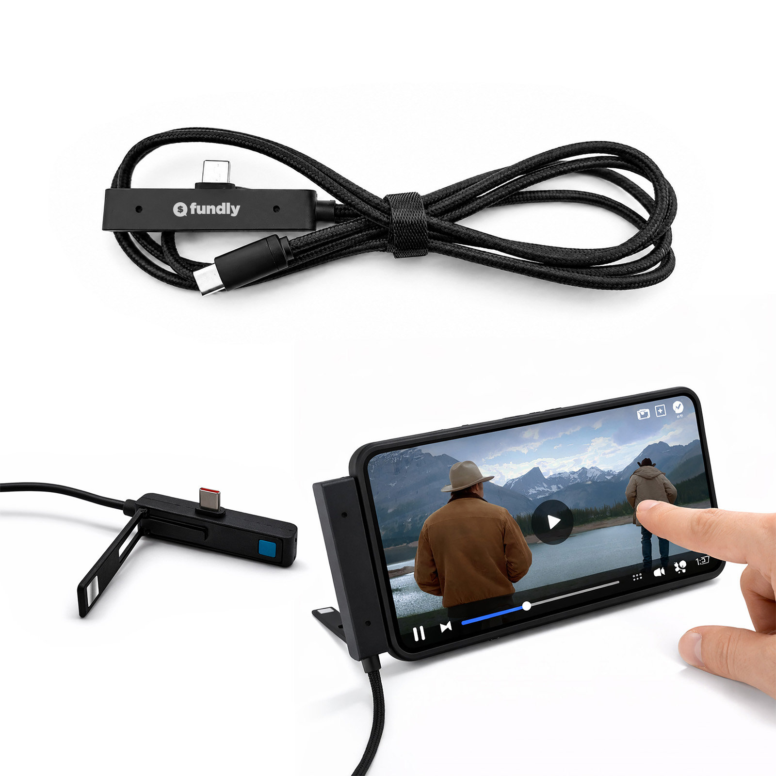 Ultra Power Cable – Charging Cables – available in black colour