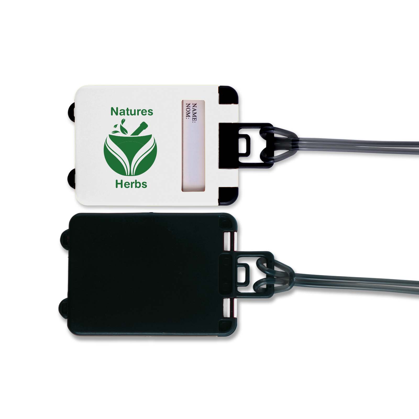 Venezia Luggage Tag – Travel Bags – Logo Line – available in White/Black – photo 1 of 2
