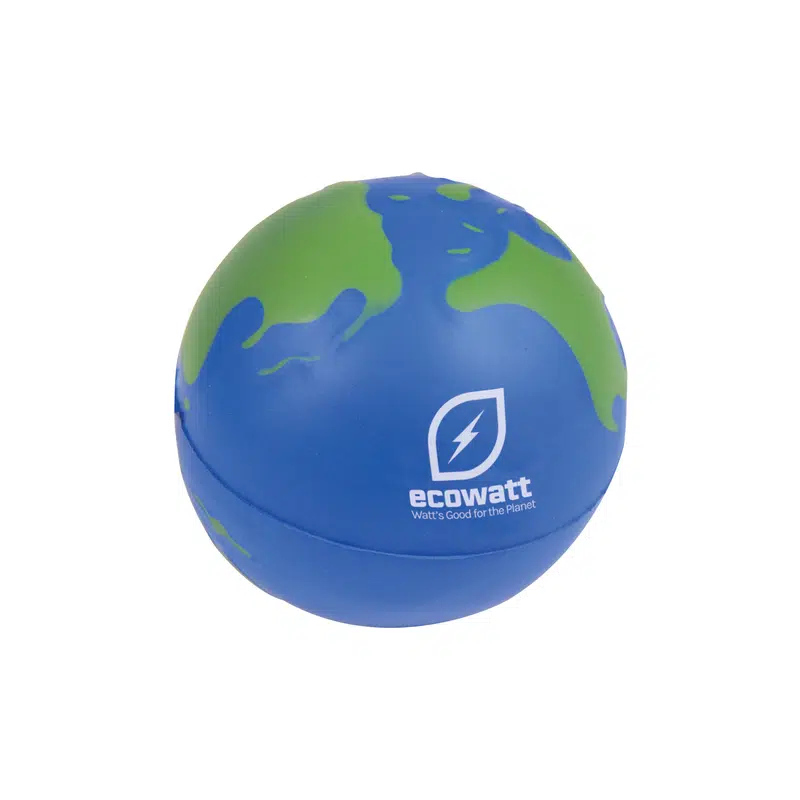 2 Colour World Globe Stress Reliever – Stress Shapes – available in blue colour